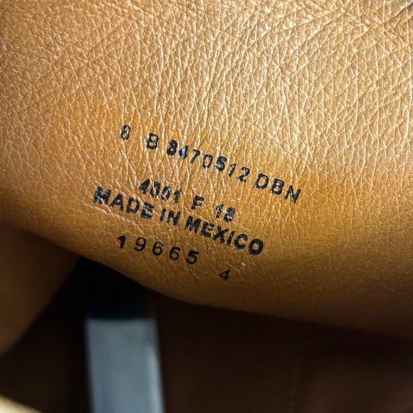 ❤️ Frye Phillip Harness Boots Black Distressed Leather Moto Biker 8 *Flaw - Picture 7 of 9